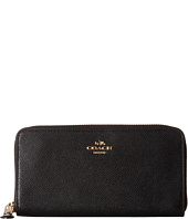 COACH - Crossgrain Leather Accordion Zip Wallet