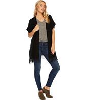 Lucky Brand - Fringe Poncho Sweater