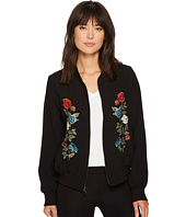 Karen Kane - Embroidered Bomber Jacket