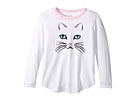 Vintage Jersey Long Sleeve Shirttail (Little Kids/Big Kids)