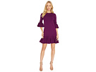 Tynia Peplum Sleeve Knitted Dress