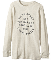 Lucky Brand Kids - Long Sleeve Graphic Thermal Tee (Big Kids)
