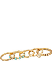Lucky Brand - Mixed Stone Stacked Ring