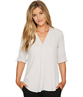 Calvin Klein - Roll Sleeve with Inverted Pleat
