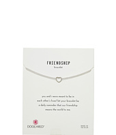 Dogeared - Friendship Bracelet, Small Open Heart Chain Bracelet