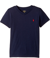 Polo Ralph Lauren Kids - Cotton Jersey V-Neck T-Shirt (Little Kids/Big Kids)