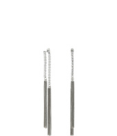 GUESS - Twist Hoop with Pave Accent Earrings