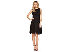 Illusion Hem & Waist Detail Fit & Flare Dress CD7C112C