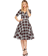 Unique Vintage - Delores Swing Dress