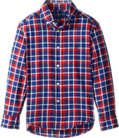 Polo Ralph Lauren Kids - Plaid Cotton Twill Shirt (Little Kids/Big Kids)