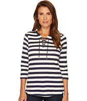 FDJ French Dressing Jeans - Stripe Jacquard 3/4 Sleeve Top