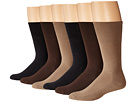 Cushion Mercerized Cotton Sock 6-Pack